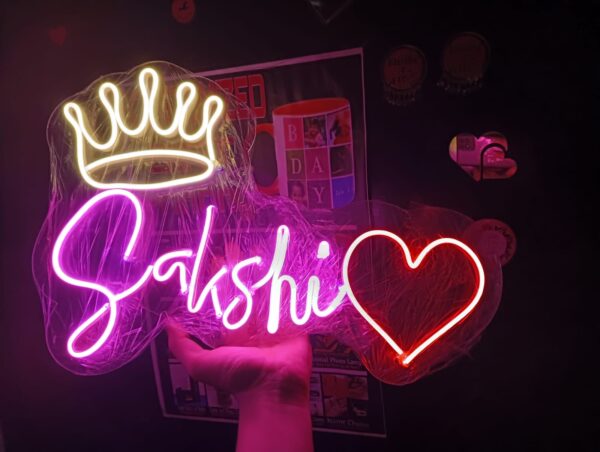 Neon sign board