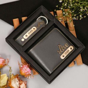 Customised wallet keyring combo - trendygift.co.in